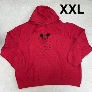 NWOT Disney WDW world Disney world Red Mickey Mouse balloon hoodie in size xxl